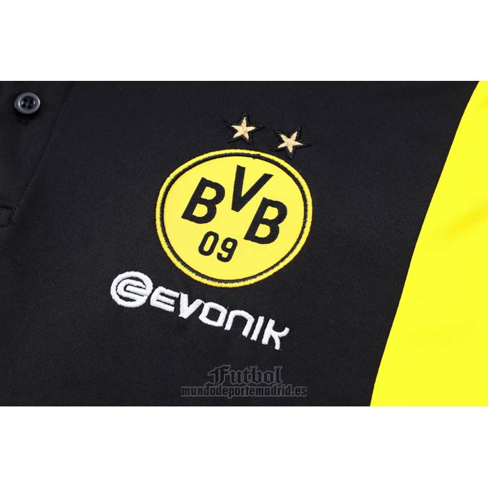 Camiseta Polo del Borussia Dortmund 2023-2024 Negro